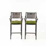 Outdoor Barstool with Cushion (Set of 2) - NH131013