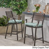 Outdoor Barstool with Cushion (Set of 2) - NH131013