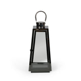 15" Modern Outdoor Stainless Steel Lantern - NH562013