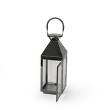 16" Modern Stainless Steel Lantern - NH572013