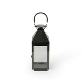16" Modern Stainless Steel Lantern - NH572013