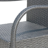 Outdoor Wicker Barstool Chair (Set of 2) - NH243113