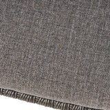 Outdoor Faux Wicker 2 Seater Chat Set with Tempered Glass Table - NH456903