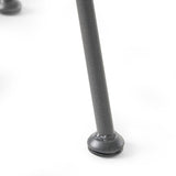 Outdoor Faux Wicker 2 Seater Chat Set with Tempered Glass Table - NH656903