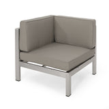 Outdoor Modern 5 Seater V-Shaped Sectional Sofa Set - NH207113