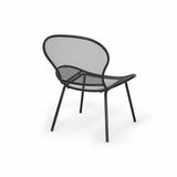 Modern Outdoor 2 Seater Iron Chat Set with Side Table - NH853013