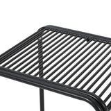 Outdoor Modern Iron 2 Seater Chat Set - NH837013