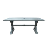 Modern Outdoor Aluminum Dining Table - NH482013