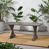 Modern Outdoor Aluminum Dining Table - NH482013