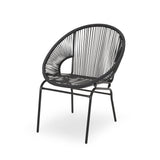 Outdoor Modern 2 Seater Faux Rattan Chat Set - NH280113