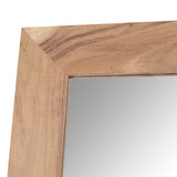 Rustic Floor Mirror with Acacia Wood Frame - NH130113