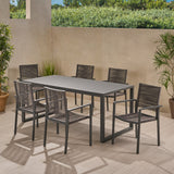 6 Seater Aluminum Dining Set - NH108013