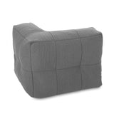 Outdoor Contemporary Fabric 5 Seater Bean Bag Sectional with Ottoman - NH032113