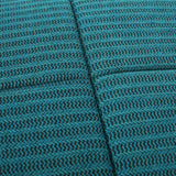 Outdoor Contemporary Fabric 5 Seater Bean Bag Sectional with Ottoman - NH032113