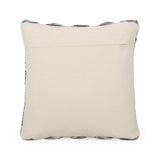 Hand Loomed Boho Throw Pillow - NH166213