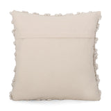 Hand Loomed Boho Throw Pillow - NH776213