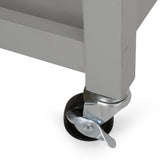 Contemporary Storage Kitchen Cart with Wheels - NH993413