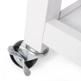 Contemporary Storage Kitchen Cart with Wheels - NH993413