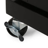 Contemporary Kitchen Cart with Wheels - NH204413