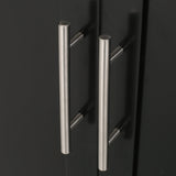 Contemporary Kitchen Cart with Wheels - NH204413