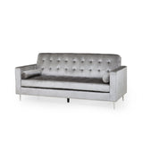 Modern Glam Tufted Velvet 3 Seater Sofa - NH964113