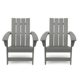 Outdoor Contemporary Adirondack Chair (Set of 2) - NH936213