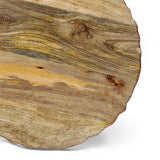 Handcrafted Boho Mango Wood End Table (Set of 2) - NH706313