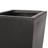 Outdoor Modern Cast Stone Planters (Set of 2) - NH147413