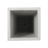 Outdoor Modern Cast Stone Planters (Set of 2) - NH147413