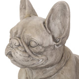 Outdoor French Bulldog Garden Statue - NH251313