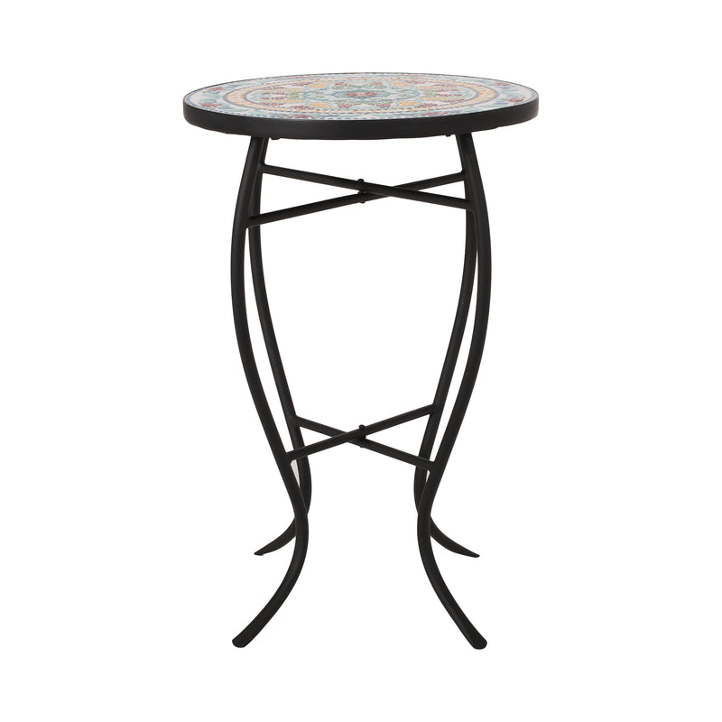 Outdoor Side Table with Tile Top - NH470313