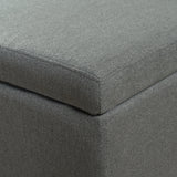 Rectangle Fabric Storage Ottoman Bench - NH506003
