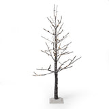 4-foot Pre-Lit 114 Warm White LED Artificial Christmas Twig Tree - NH276313