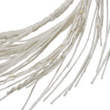 24" Pre-lit Warm White LED Artificial Christmas Wreath - NH866313