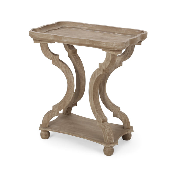 French Country Accent Table with Rectangular Top - NH281313