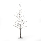 4-foot Pre-Lit 228 Warm White LED Artificial Christmas Twig Tree - NH376313
