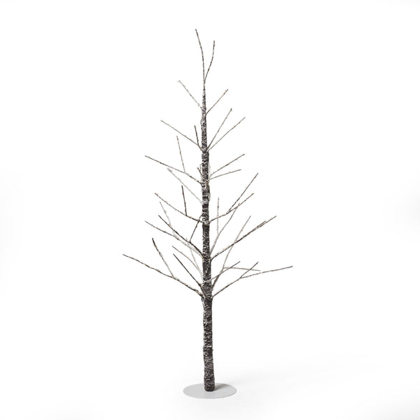 4-foot Pre-Lit 228 Warm White LED Artificial Christmas Twig Tree - NH376313