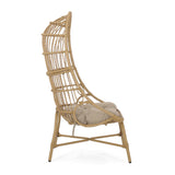 Cortina Outdoor Wicker Basket Chair with Cushion