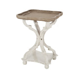 French Country Accent Table with Square Top - NH881313