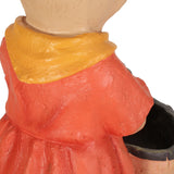 Outdoor Rabbit Garden Statue, Brown and Orange - NH289413