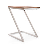 Handcrafted Boho Z-Shaped End Table - NH306313