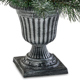 4-Foot Mixed Pine Pre-Lit Clear LED Pre-Decorated Artificial Potted Christmas Tree - NH535313