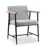 Versatile Set of 2 Modern Accent Chairs – Upholstered Armchairs