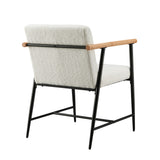 Versatile Set of 2 Modern Accent Chairs – Upholstered Armchairs