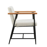 Versatile Set of 2 Modern Accent Chairs – Upholstered Armchairs