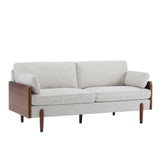 Mid-Century Modern Luxury Sofa – 71.75'' Upholstered Couch