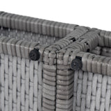 Sancty Outdoor PE Rattan Chaise Lounge