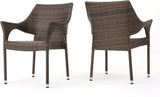 Outdoor Wicker Stacking Chairs (Set of 4) - NH182103
