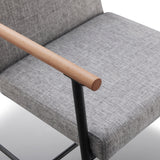 Versatile Set of 2 Modern Accent Chairs – Upholstered Armchairs