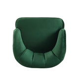 Contemporary Accent Seating Modern Velvet Barrel Club Chair